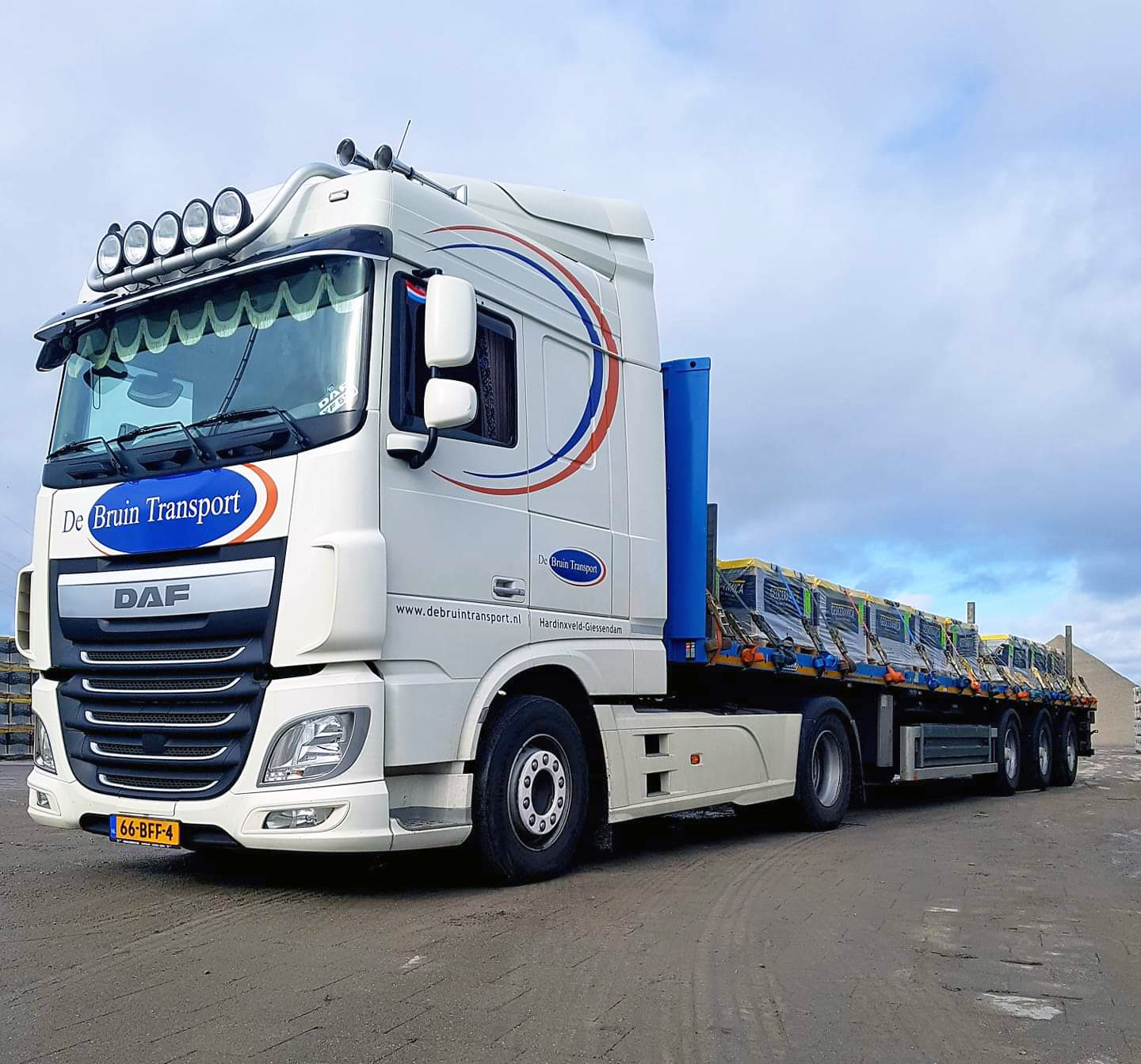De Bruin Transport DAF vrachtwagen 11
